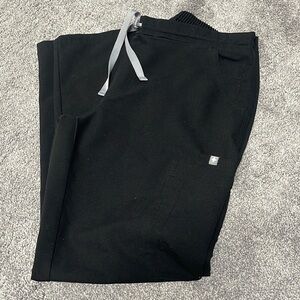 Figs black yola pants